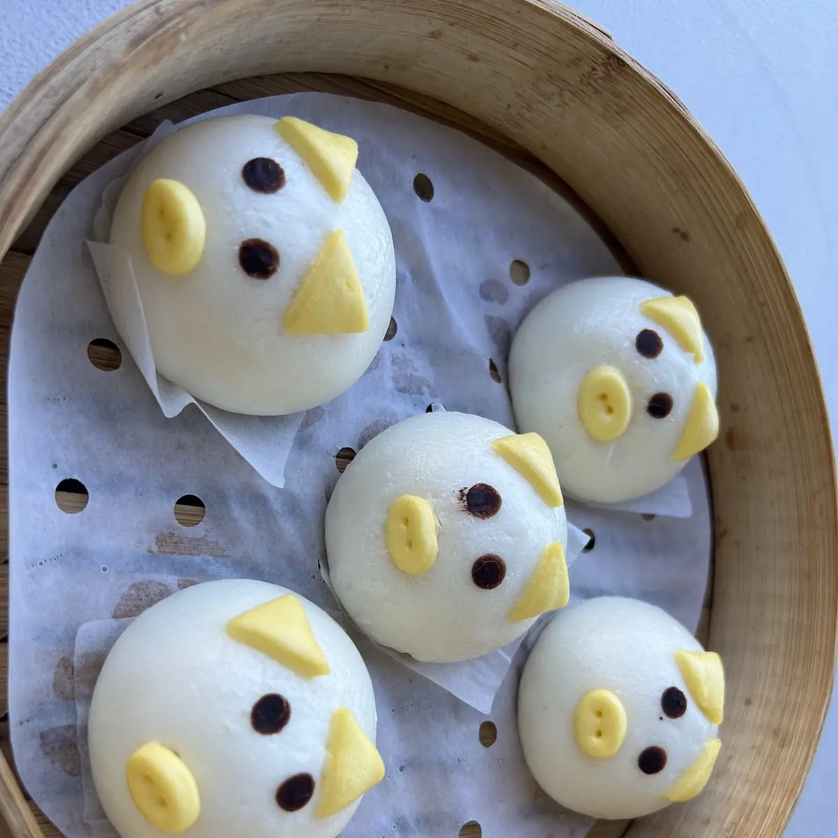 cream custard buns 4 流沙包